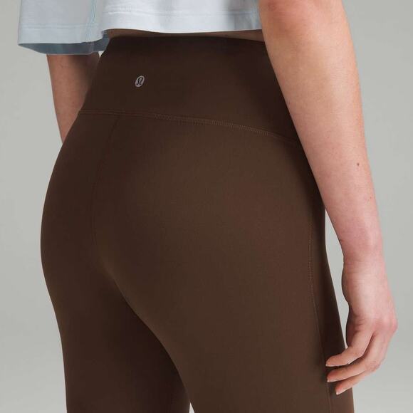 Lululemon Groove High-Rise Split-Hem Flared Pant Nulu Java Women's Size 2 NWT - Picture 3 of 12